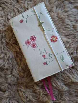 Bijbelhoes Tafelzeil Bella Bloemetjes voor JB Schoolbijbel