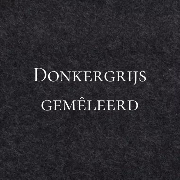 Handtas groot van vilt met tekst - Afbeelding 2