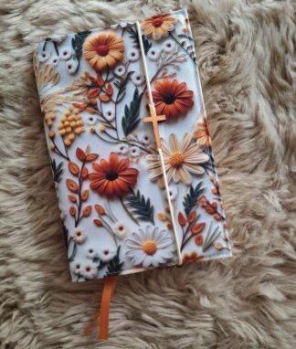 Bijbelhoes Gecoat tafellinnen Maya voor de JB Schoolbijbel