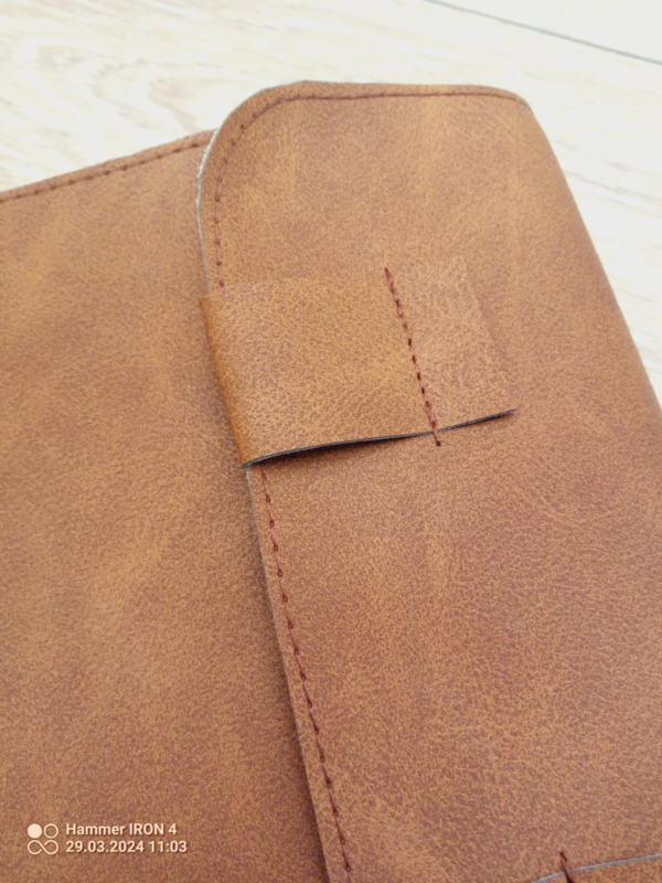 Luxe Omslagbijbelhoes Vegan Leather en kunstleer (in alle kleuren te bestellen) - Afbeelding 2