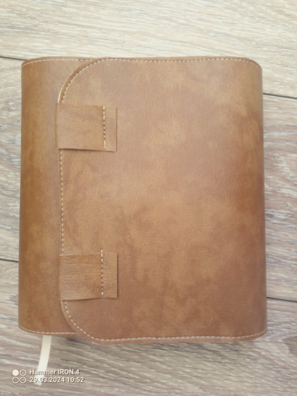 Luxe Omslagbijbelhoes Vegan Leather en kunstleer (in alle kleuren te bestellen) - Afbeelding 5