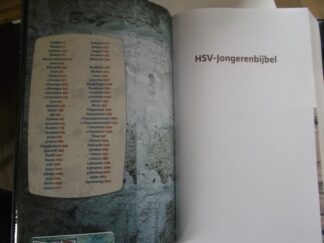 Indexvak voor jongerenbijbel HSV