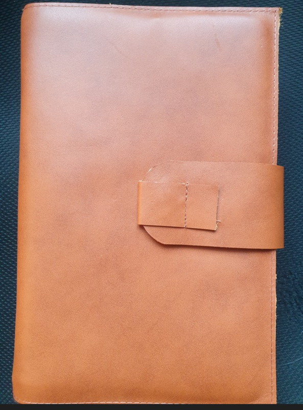 Bijbelhoes leer Cognac - Afbeelding 4