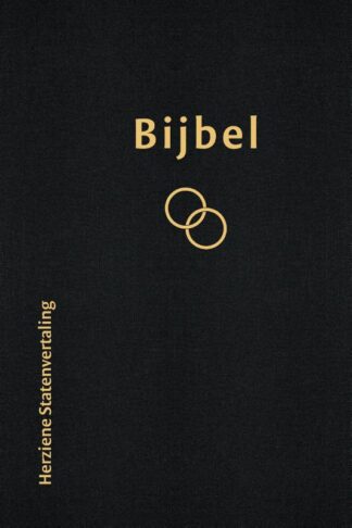 Bijbel Huwelijksbijbel Herziene Statenvertaling zwart