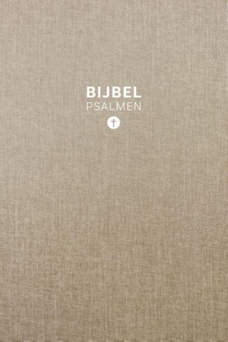 HSV Bijbel met Psalmen - linnen taupe