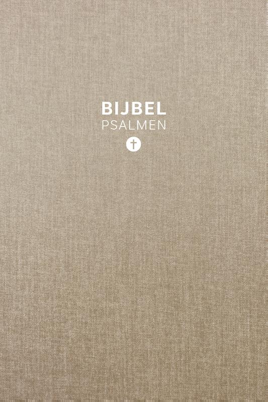 HSV Bijbel met Psalmen - linnen taupe