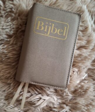 NBV 21 compact: Bijbelhoes Silverguard Taupe