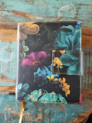 NBV schrijfbijbel 2e druk: Bijbelhoes kunstleer Melancholie
