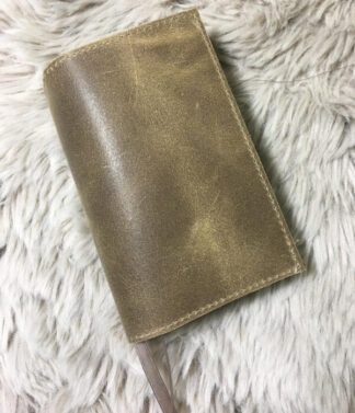 HSV jongens en meiden Bijbel: Bijbelhoes vintage leer bruin
