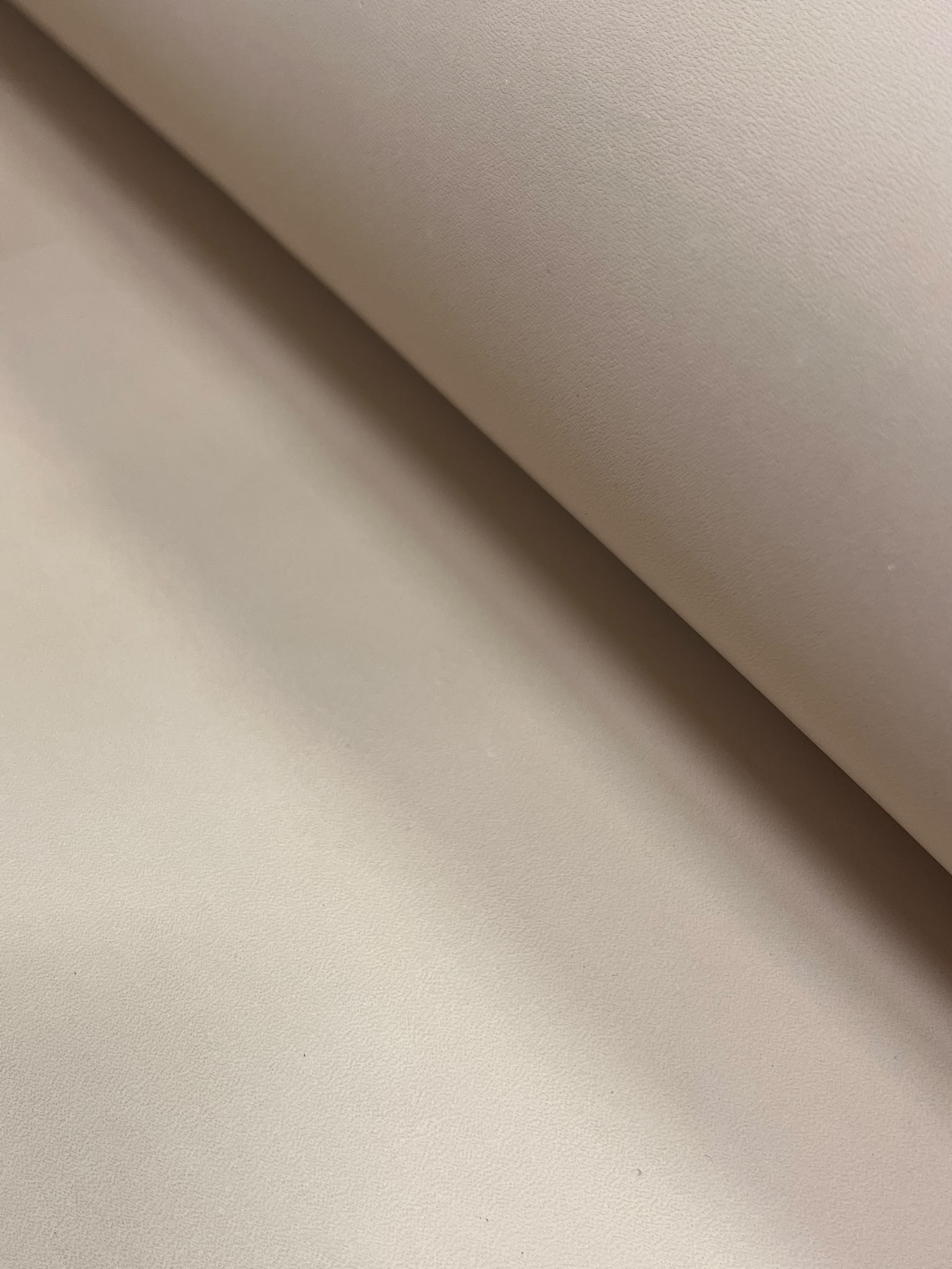 Bijbelhoes leer Vintage crème