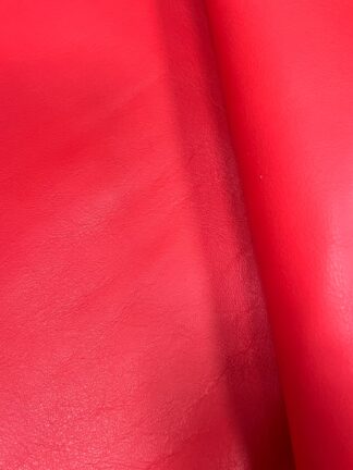 Bijbelhoes leer Helder rood glad
