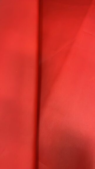 Bijbelhoes leer stoer rood