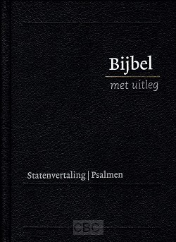 Bijbel met uitleg klein zwart