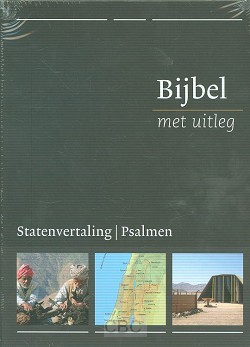 Bijbel met uitleg middel zwart