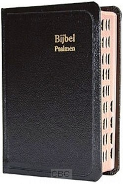 Dameszakbijbel D33d Datheen, index, kunstleer