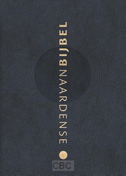 Naardense Bijbel nachtblauw gebonden leer